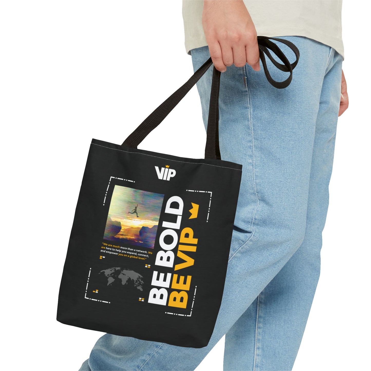 Bold Leap - Tote Bag (AOP)