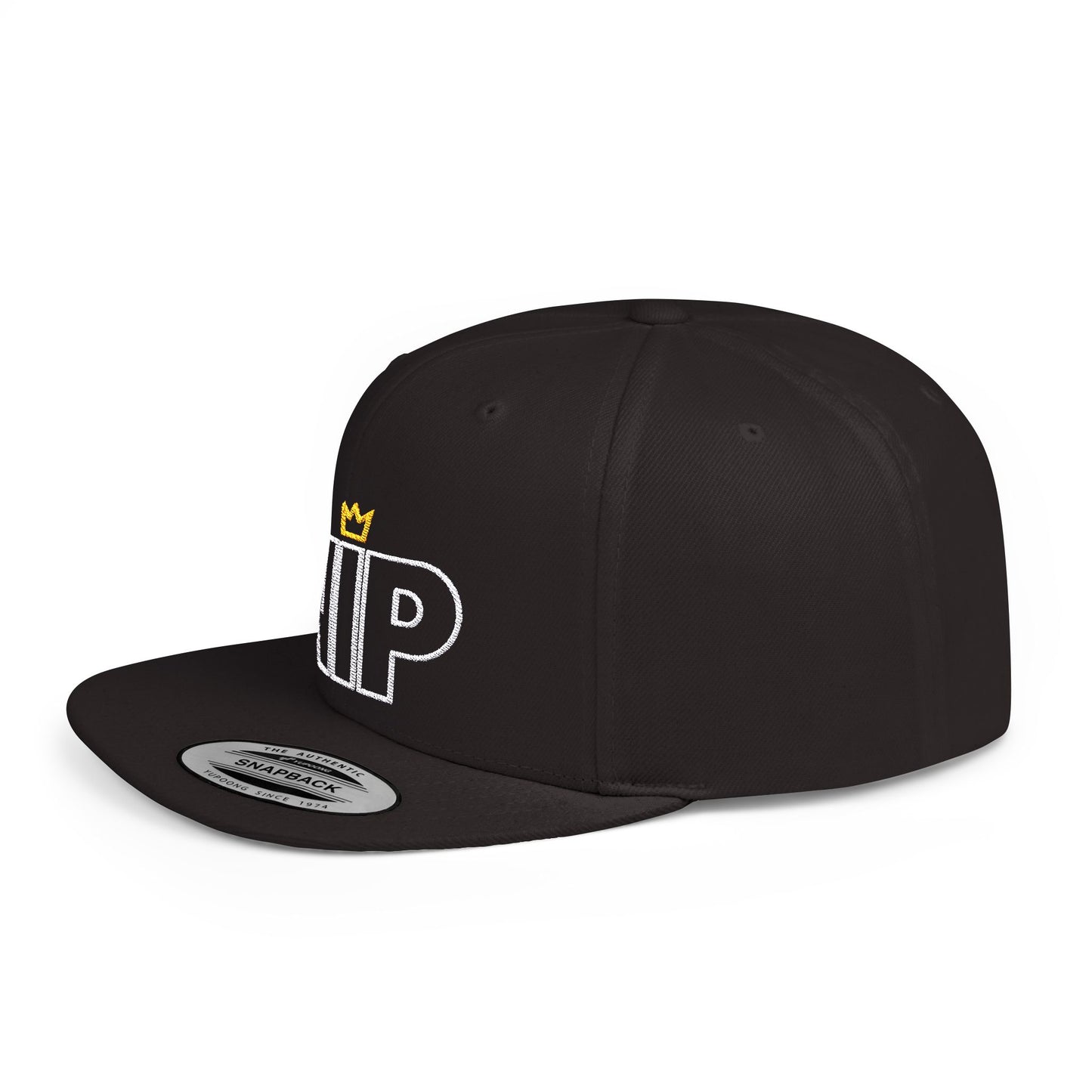 VIP Threads Embroided - Flat Bill Snapback