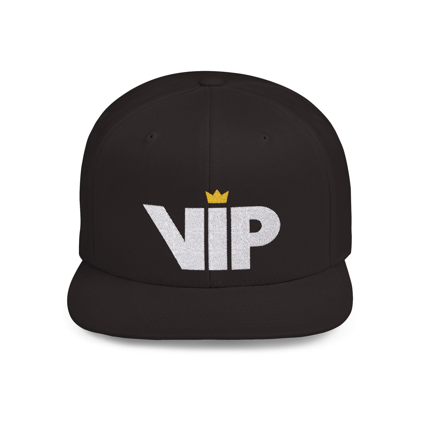 VIP Signature Embroided - Flat Bill Snapback