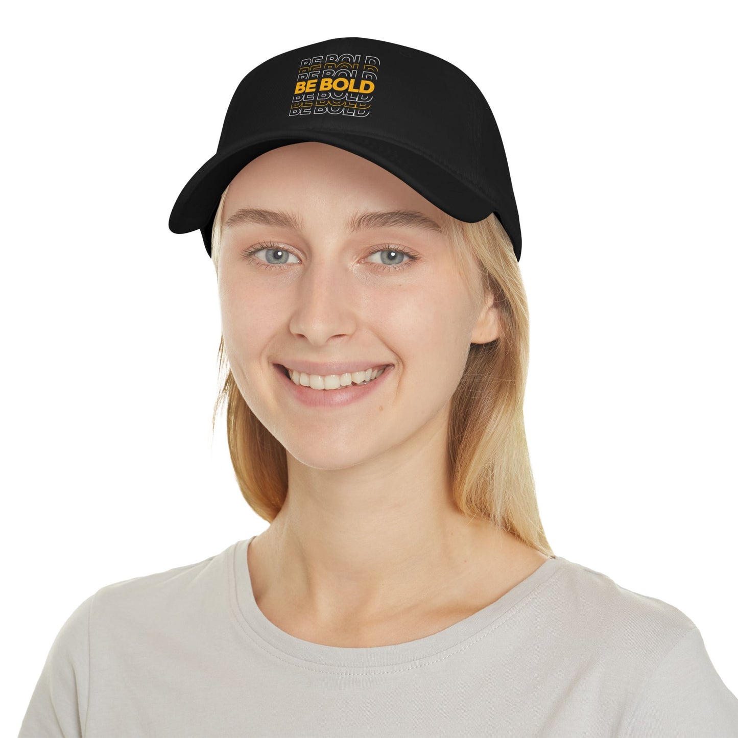 Be Bold Outline Typhography - Baseball Cap