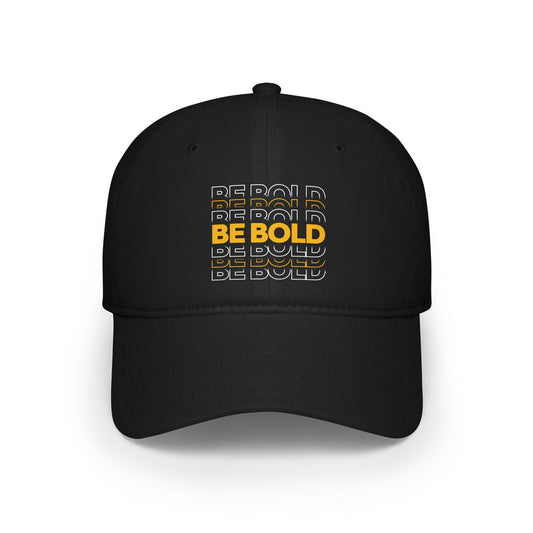 Be Bold Outline Typhography - Baseball Cap