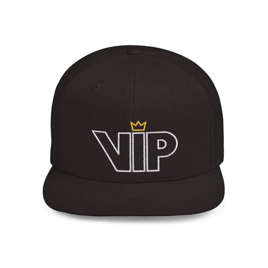 VIP Threads Embroided  - Flat Bill Snapback
